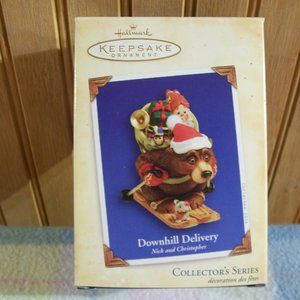 Downhill Delivery Hallmark Ornament